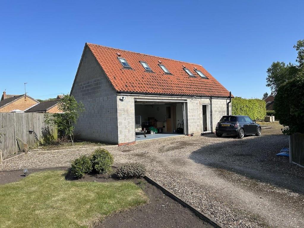Double garage