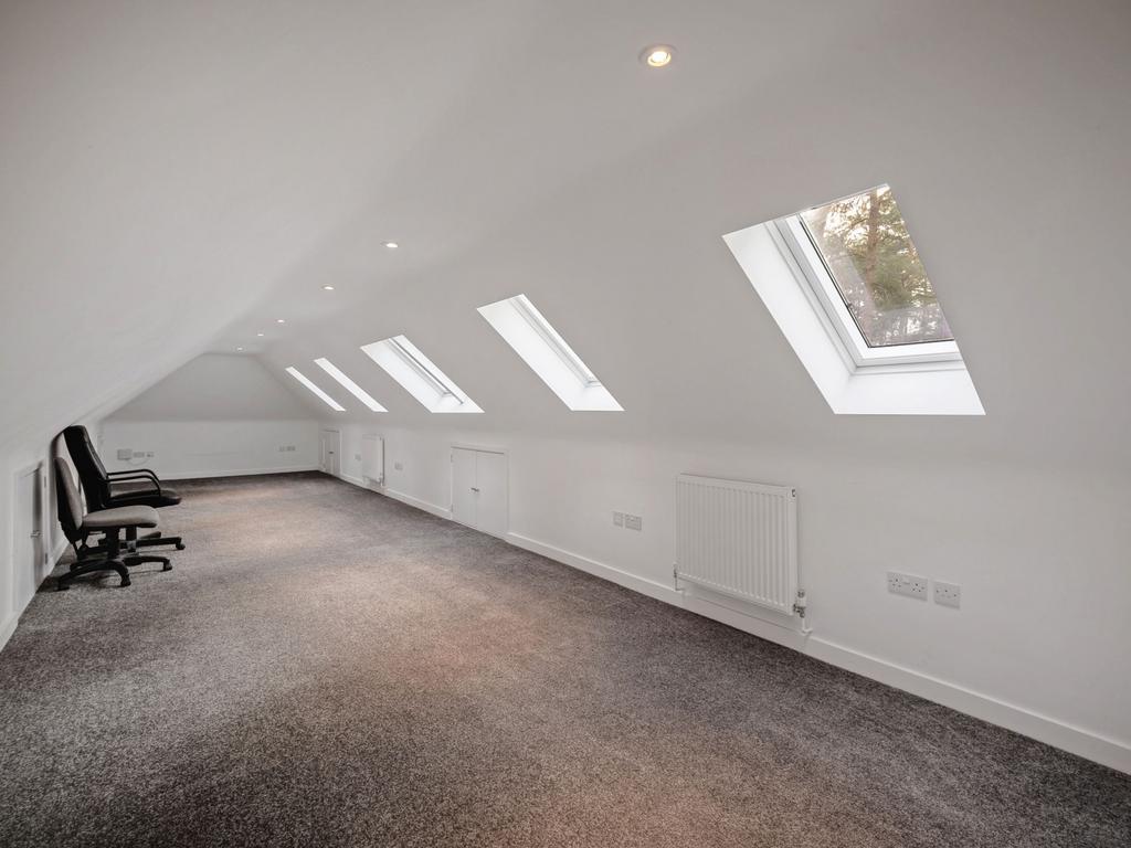 Studio above garage