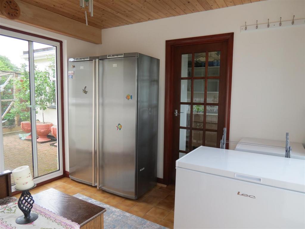 Rear Porch Area: