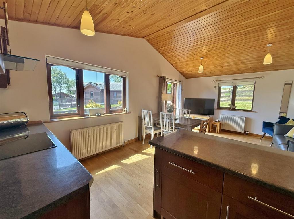 Open plan living space