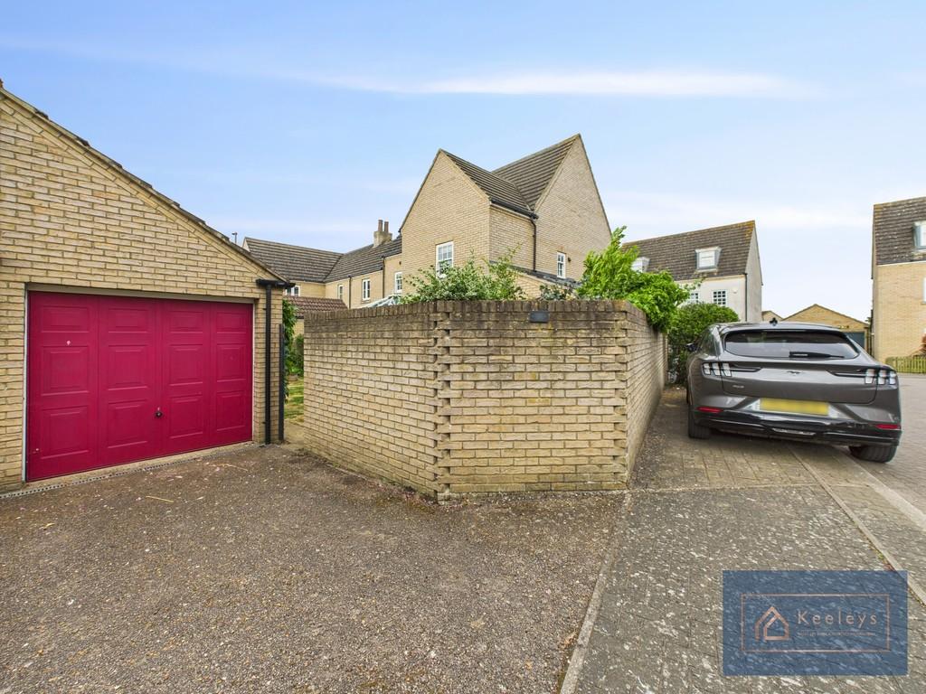 Driveway plus parking space