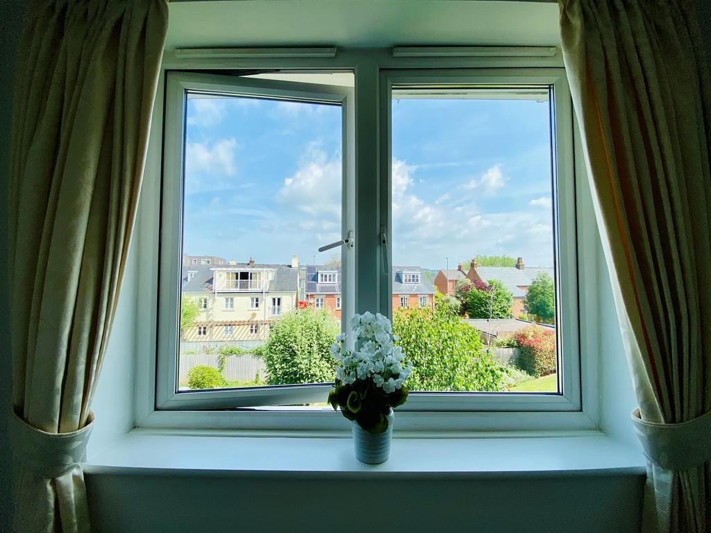 Living room window view