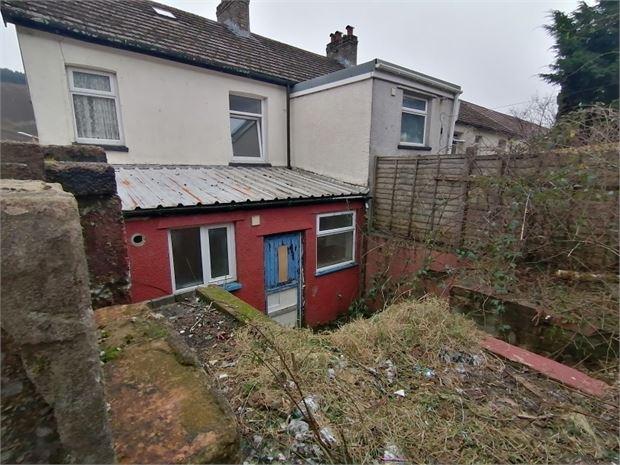 Rear of the property