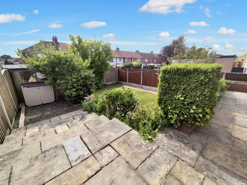 Rear garden