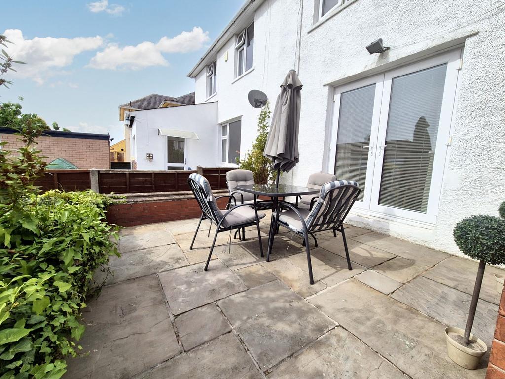 Rear garden