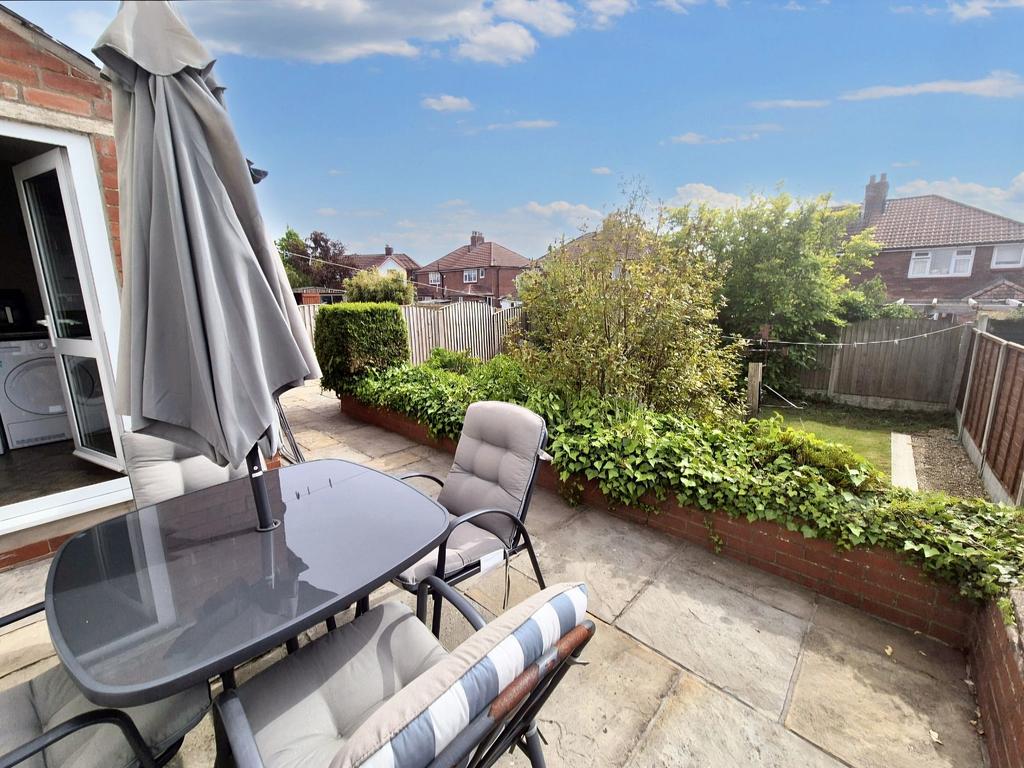 Rear garden