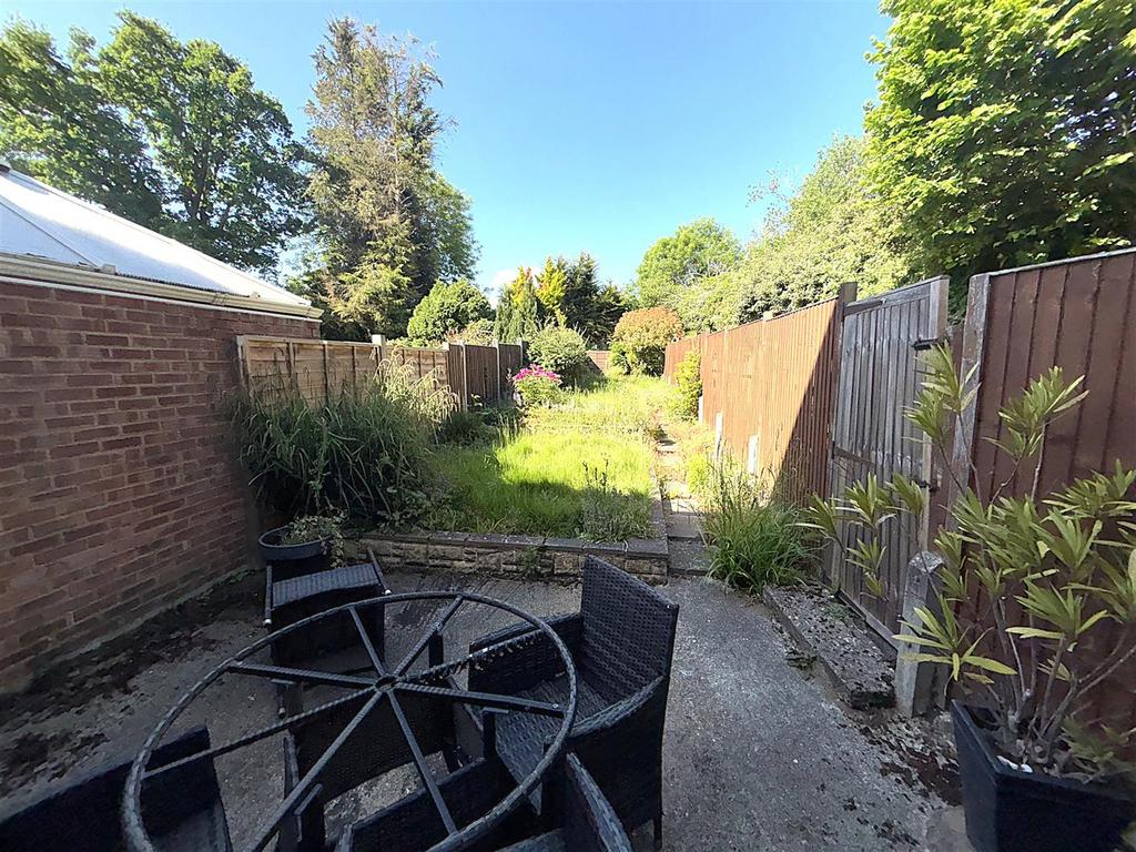 Rear garden