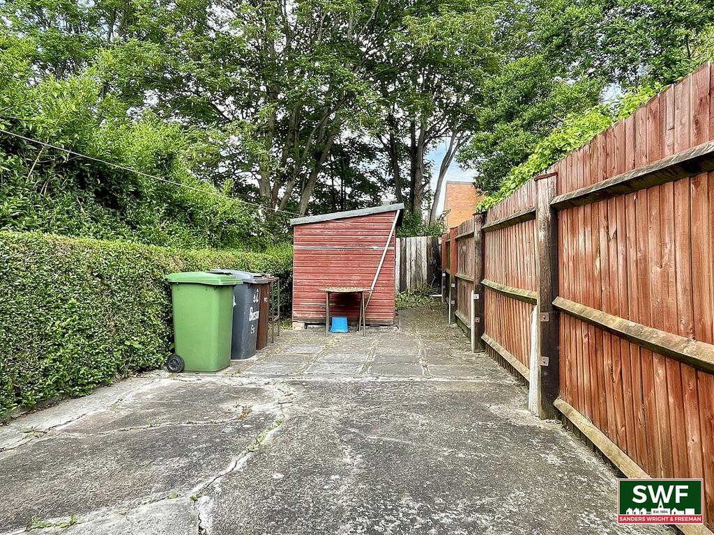 Rear garden
