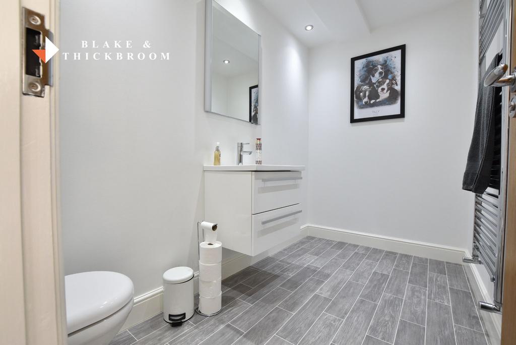 Ground floor cloakroom