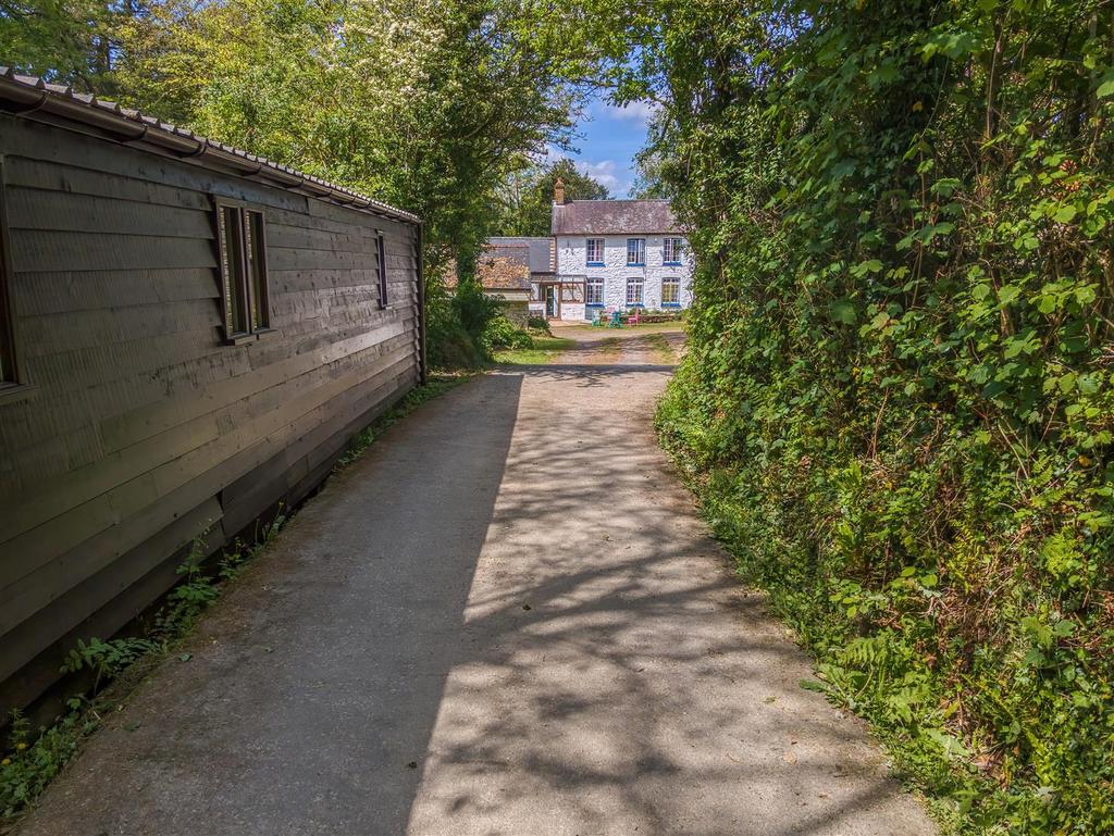View from Bunkhouse to Main House