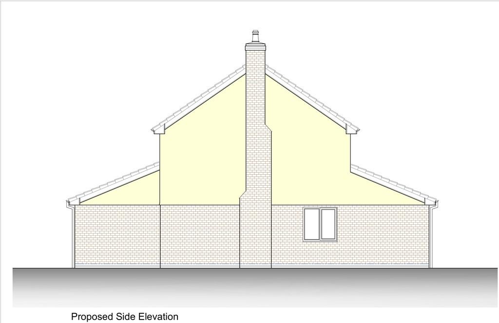 Proposed side elevation