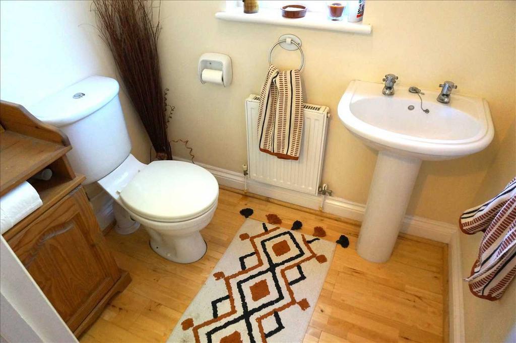 Cloakroom and toilet