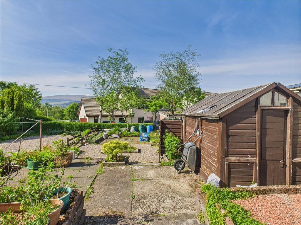 Rear garden
