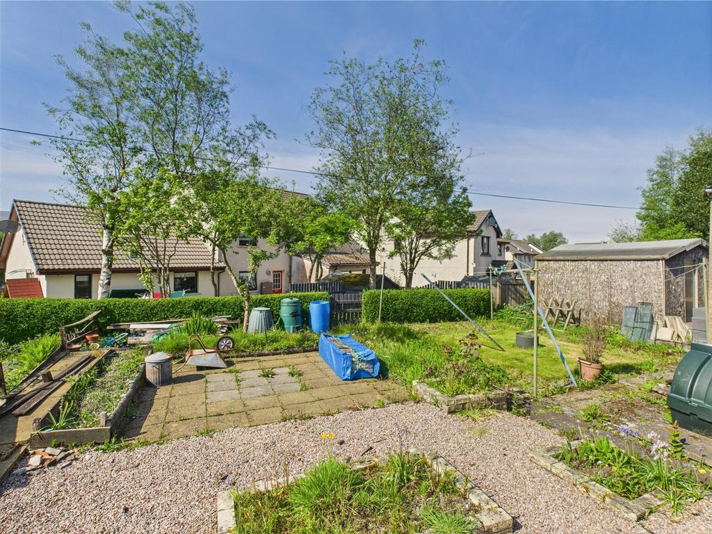 Rear garden