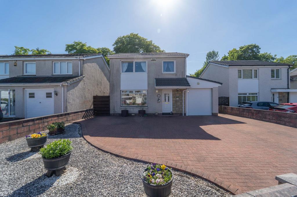 Front Approach and Garage