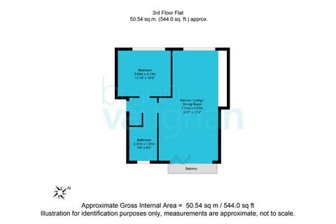 1 bedroom flat for sale, Nevill Road, Hove, East Sussex, BN3