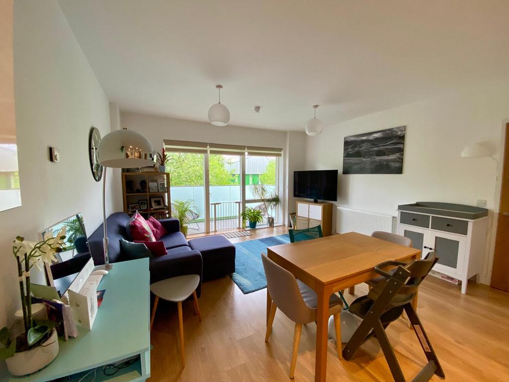 Open-plan living area, open plan living