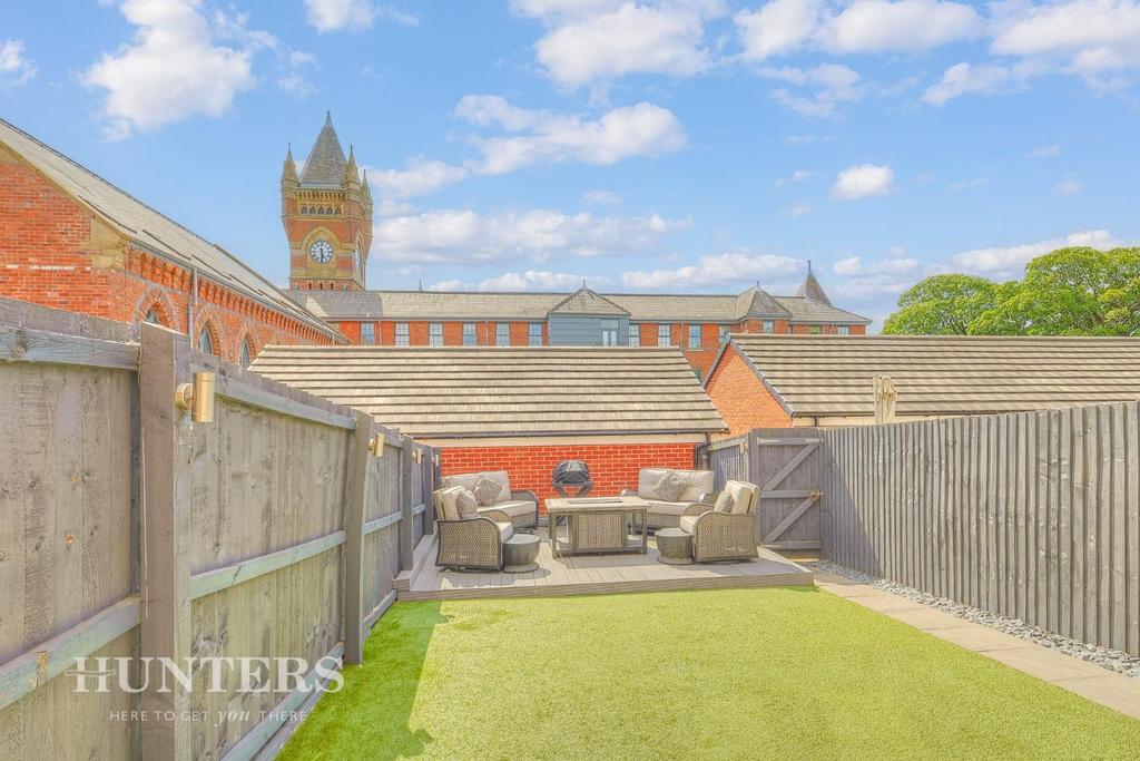 Rear garden