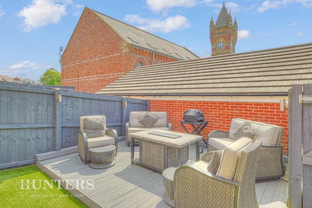 Rear garden