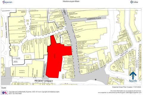 Retail property (high street) for sale, 47-49 High St Weston Super Mare BS23 1HD