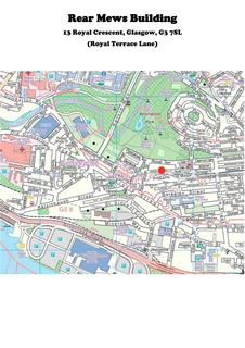 Healthcare facility to rent, 13 Royal Crescent Glasgow G3 7SL