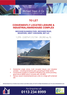 Warehouse to rent, Beckside Rd Bradford BD7 2BR