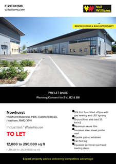 Warehouse to rent, Nowhurst Business Park Horsham RH12 3PN