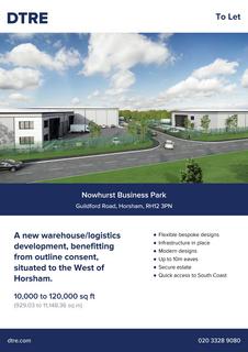 Warehouse to rent, Nowhurst Business Park Horsham RH12 3PN