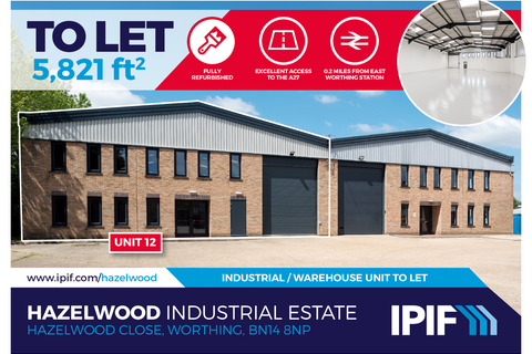 Industrial development to rent, Dominion Way Worthing BN14 8NP