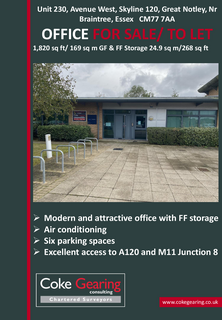Office for sale, 300 Avenue W Braintree CM77 7HX