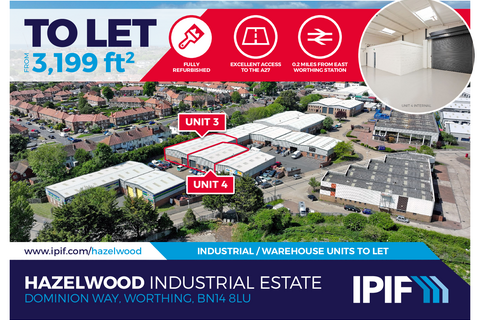 Warehouse to rent, Dominion Way Worthing BN14 8LU