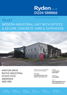 Warehouse to rent, Kirkton Dr Dyce AB21 0BG