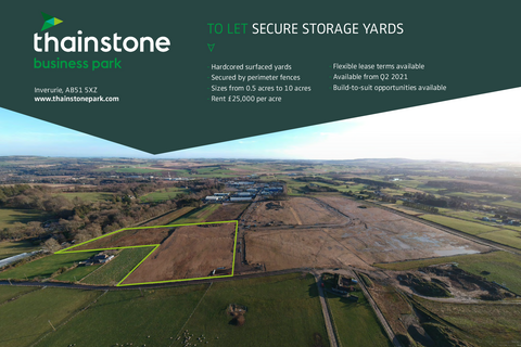 Land to rent, A96 Inverurie AB51 5GT