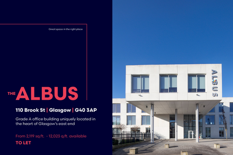 Office to rent, Brook St Glasgow G40 3AP