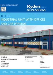 Industrial development to rent, Howe Moss Ave Dyce AB21 0GP