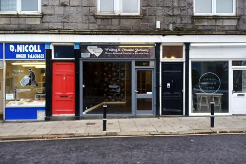Retail property (high street) to rent, 247 Rosemount Pl Aberdeen AB25 2XX