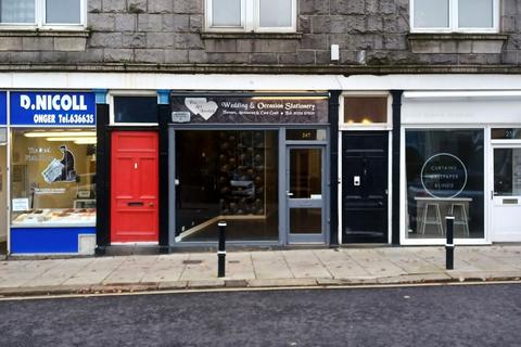 Retail property (high street) to rent, 247 Rosemount Pl Aberdeen AB25 2XX