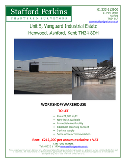 Warehouse to rent, 5-6 Henwood St Ashford TN24 8DH