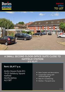 Office to rent, 19-25 Salisbury Sq Hatfield AL9 5BT