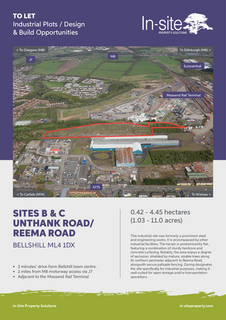 Land to rent, Unthank Rd Bellshill ML4 1DX