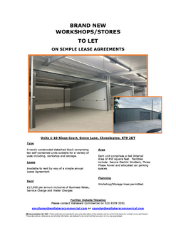 Industrial development to rent, Green Ln Chessington KT9 2DT