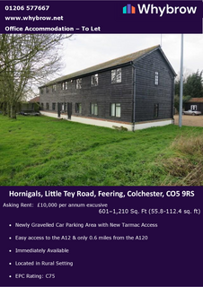 Office to rent, Little Tey Rd Colchester CO5 9RS