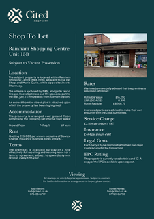 Retail property (high street) to rent, Rainham Shopping Centre Gillingham ME8 7HW