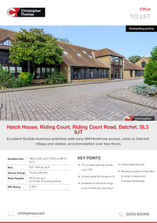Office to rent, Riding Court Rd Slough SL3 9JT