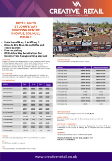Retail property (high street) to rent, 22 St Johns Way Solihull B93 0LE