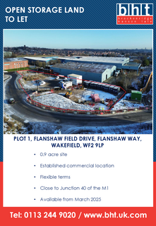 Land to rent, Plot 1-3 Flanshaw Field Dr Wakefield WF2 9FU