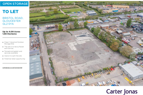 Land to rent, Bristol Rd Gloucester GL2 5YA