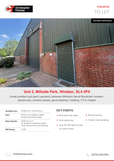 Warehouse to rent, Crouch Ln Windsor SL4 4PX
