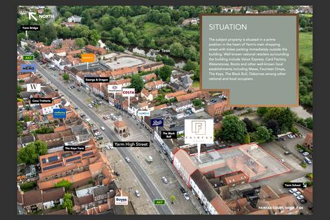 Retail property (high street) for sale, 32-36 High St Yarm TS15 9AE
