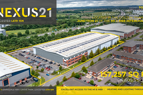 Distribution warehouse to rent, Barnsdale Way Enderby LE19 1SN